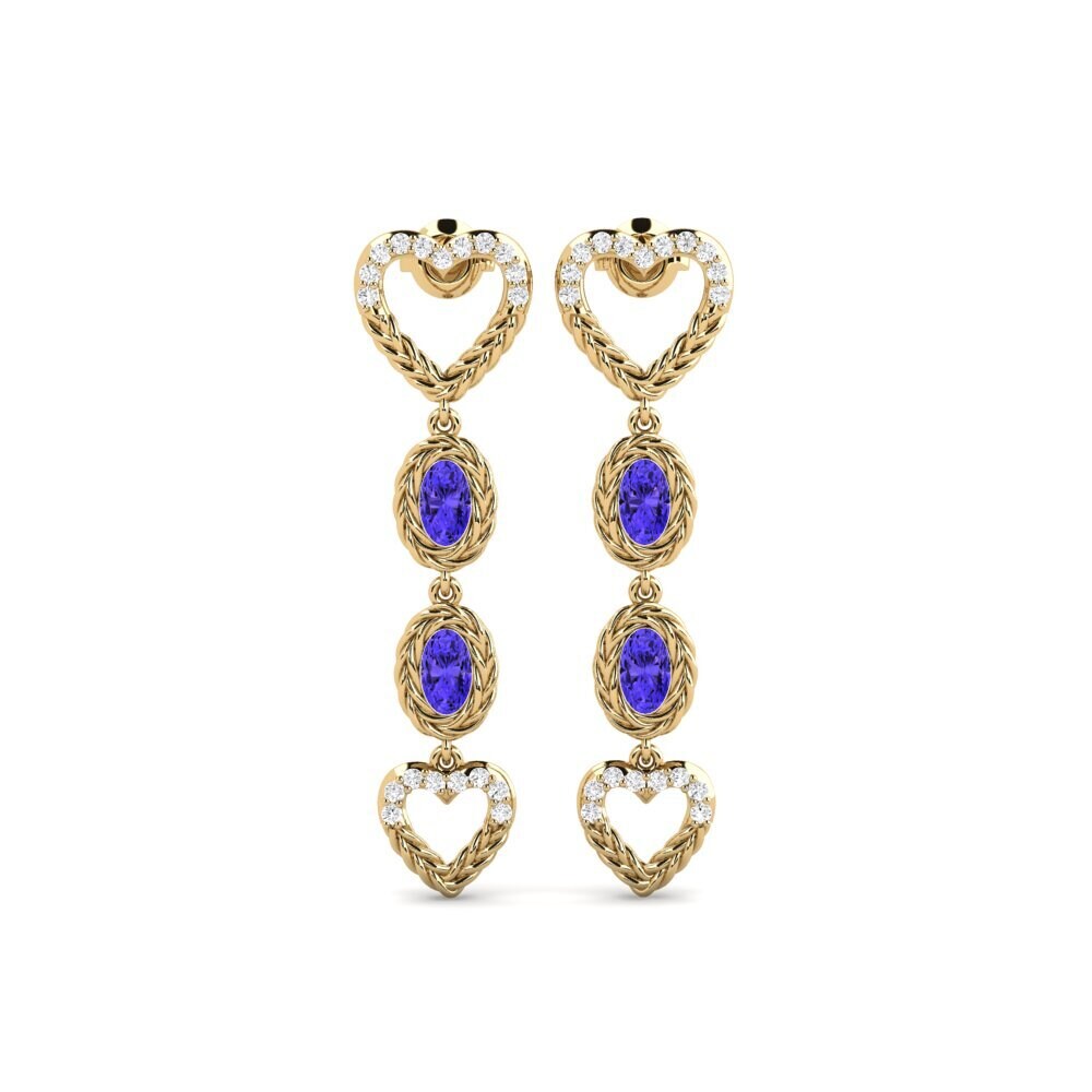 Oval Tanzanite Women's Earring Lodhran