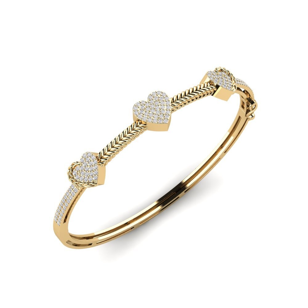 Diamant Bracelet jonc femme Maitezaitut