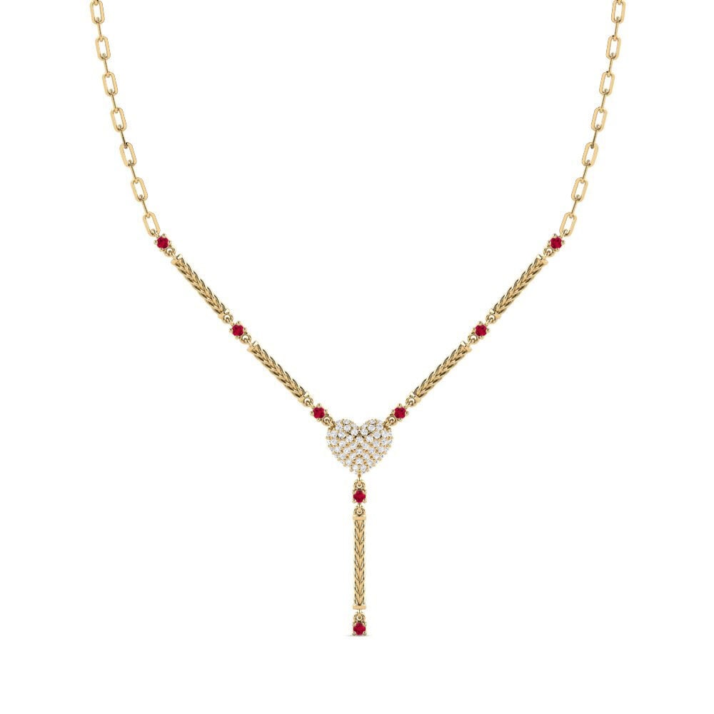 Ruby Women's Necklace Mandazi