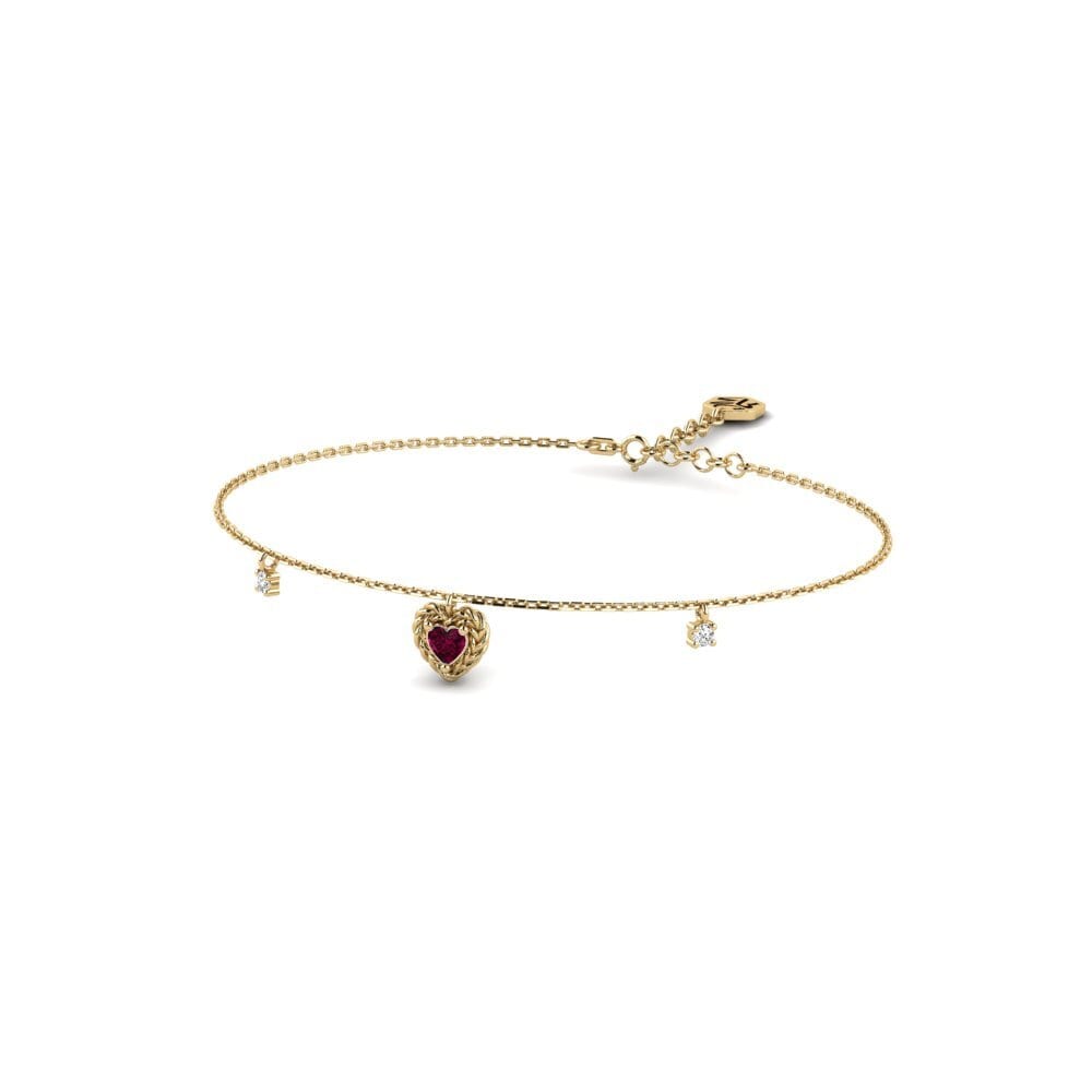 Granate Rhodolite Pulsera de Mujer Manseng