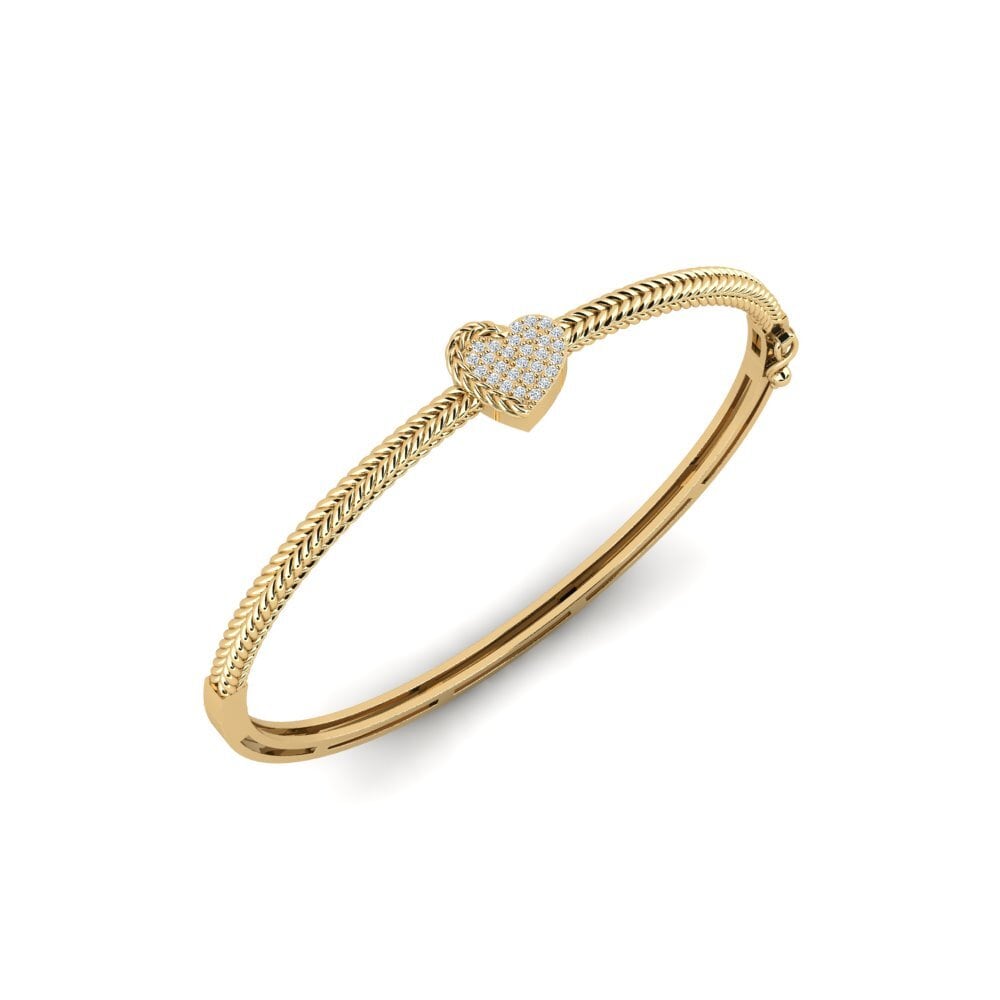 Zircone Bracelet jonc femme Masoyi
