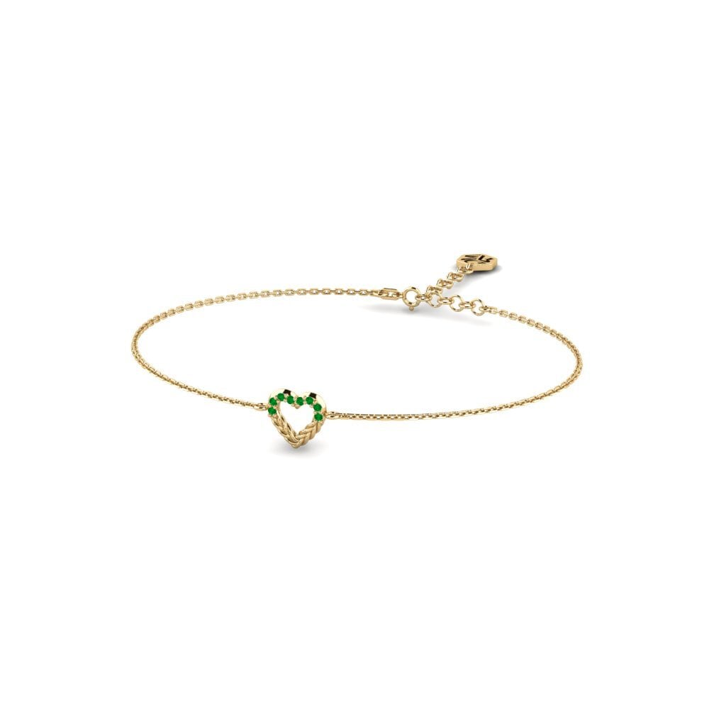 Émeraude Bracelet pour femme Muridke