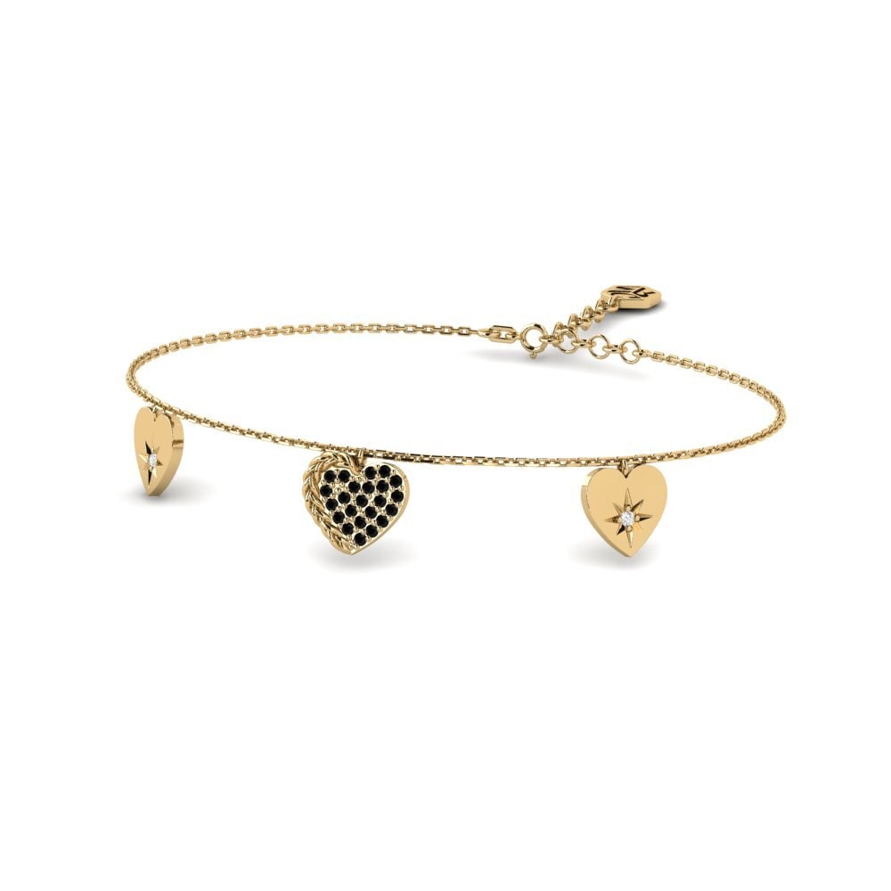 Onyx Noir Bracelet pour femme Nalingayako