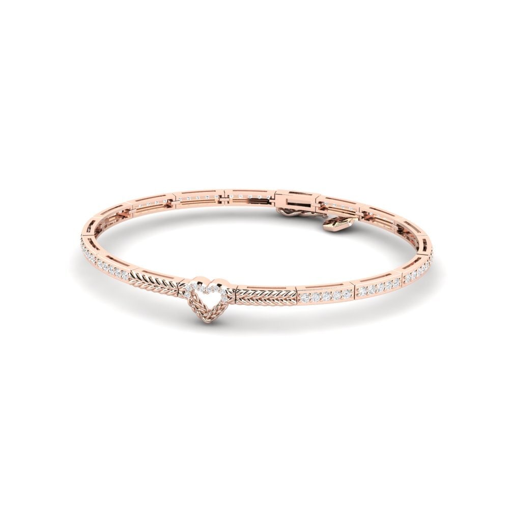 Or rose 14k Bracelet pour femme Narowal