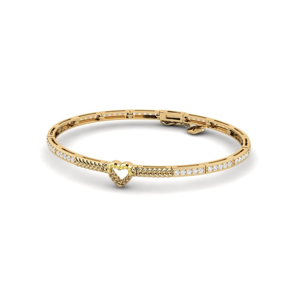 Saphir Jaune Bracelet pour femme Narowal