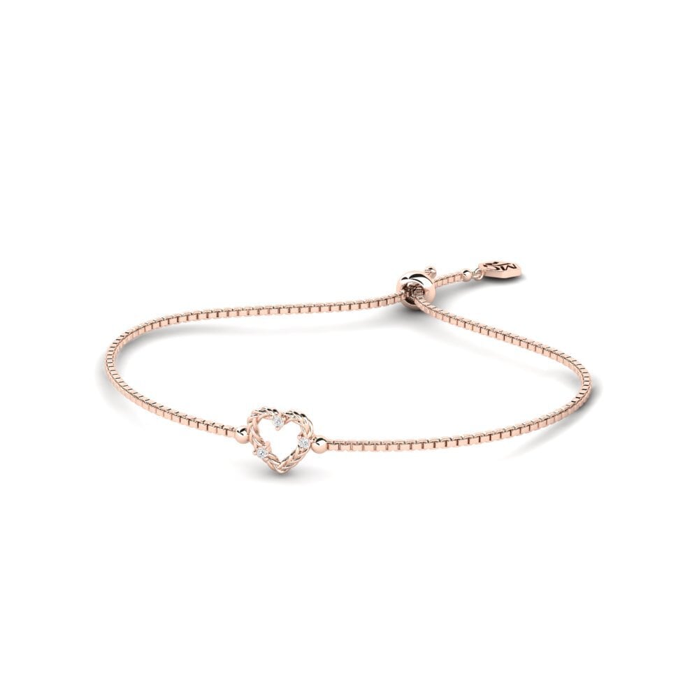 Or rose 14k Bracelet pour femme Odeleite