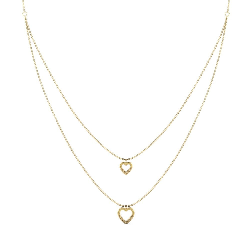 Gele Diamant Ketting Pujehun