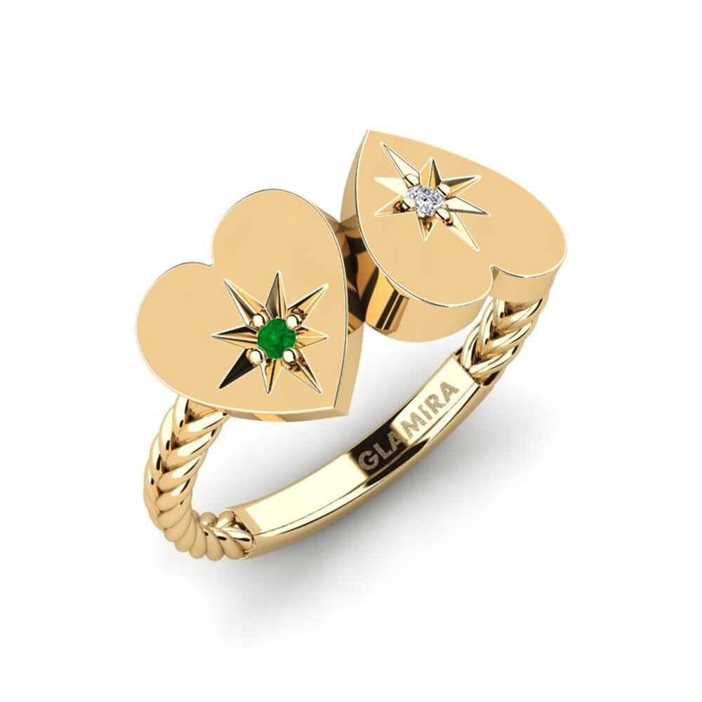 Émeraude Bague Renmenou
