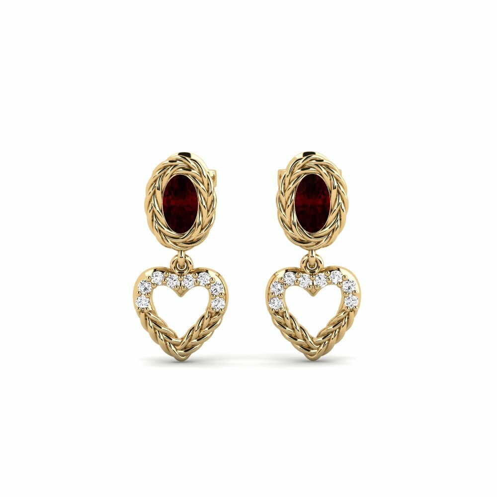 Garnet Women's Earring Sambrial