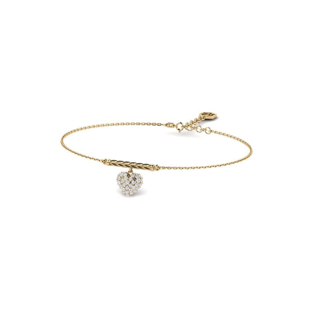 Zircone Bracelet pour femme Sauvignon