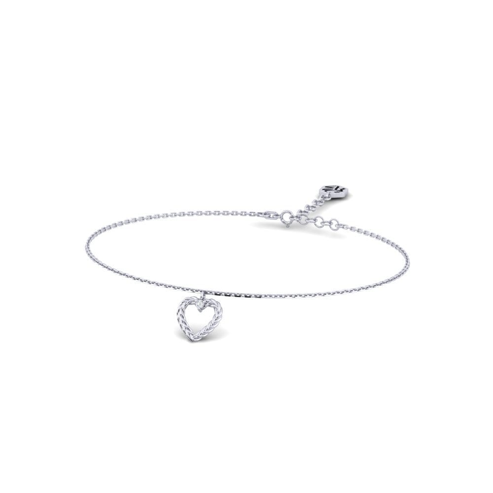 Platine 950 Zircon Bracelet pour femme Taitung