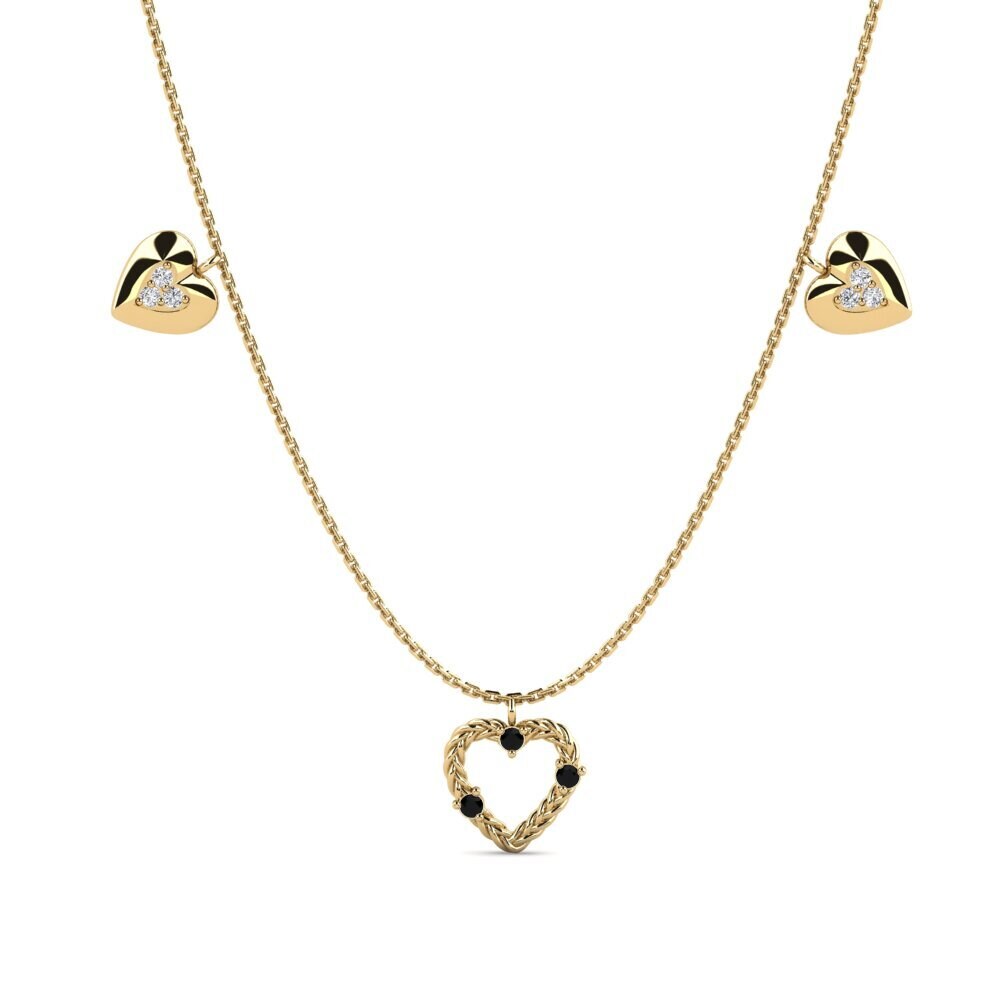 Black Onyx Women's Necklace Tsingoni