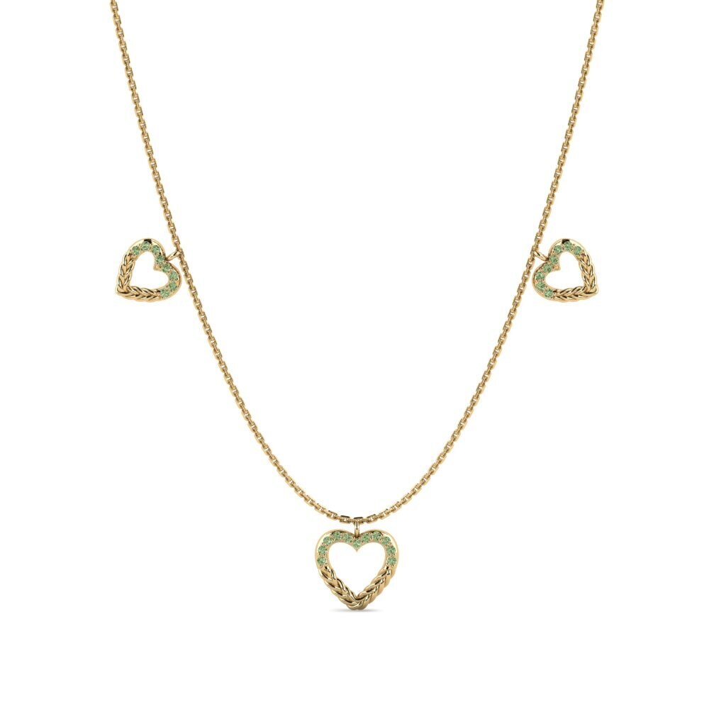 Green Diamond Women's Necklace Umerkot
