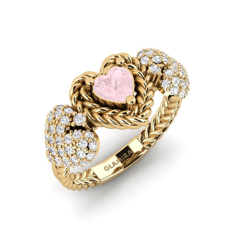 Rose Quartz Ring Verdichio
