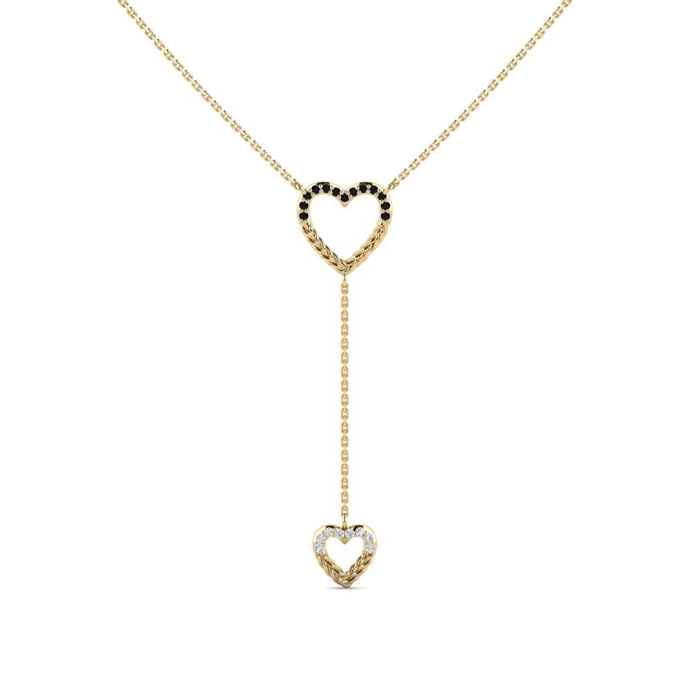 Black Sapphire Women's Necklace Wazirabad
