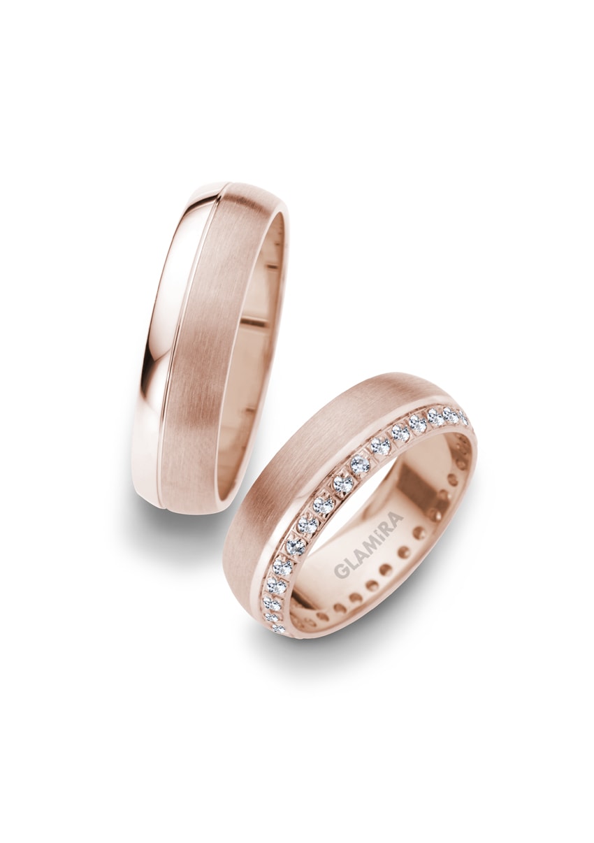 Order Amazing Trust Basic 585 Rose Gold - Zirconia