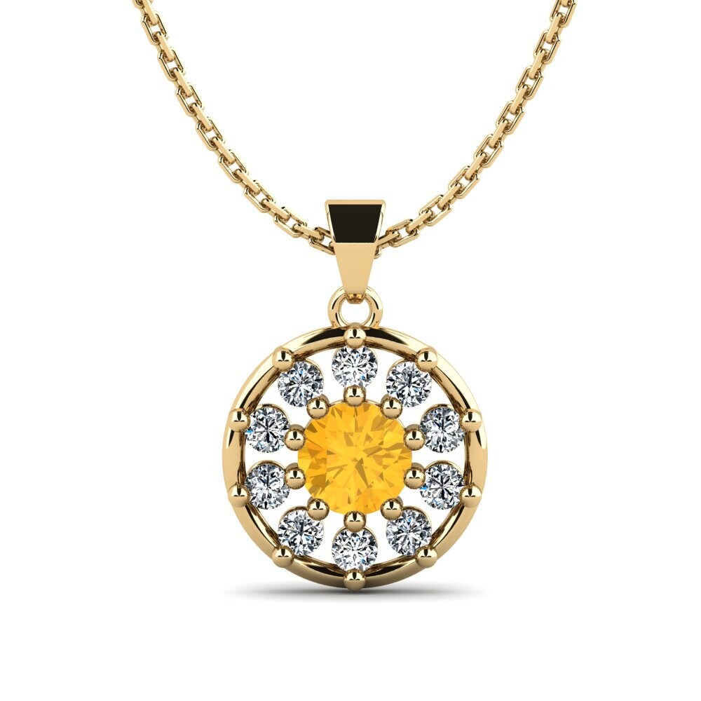 Citrine Women's Pendant Airhava