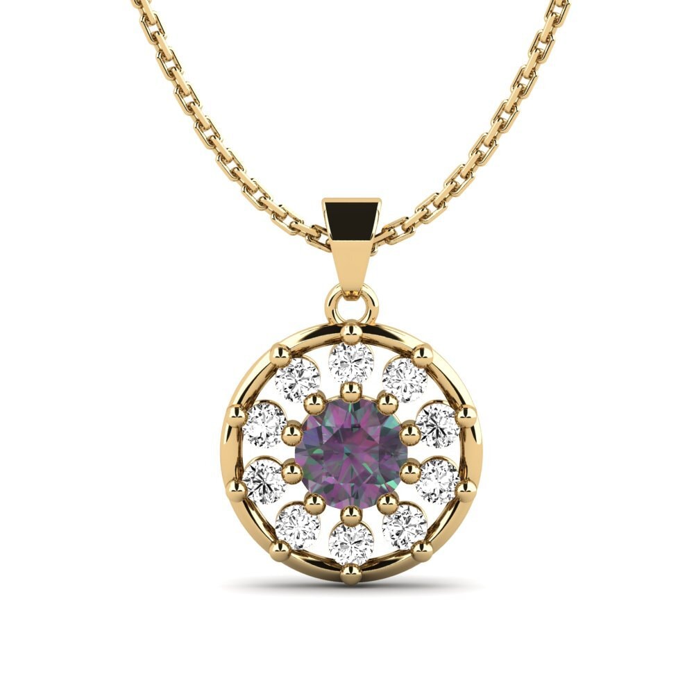 Mystic Topaz Women's Pendant Airhava