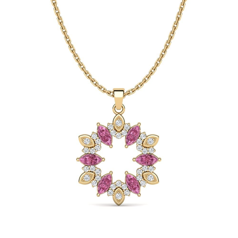 Rhodolite Garnet Women's Pendant Wrick