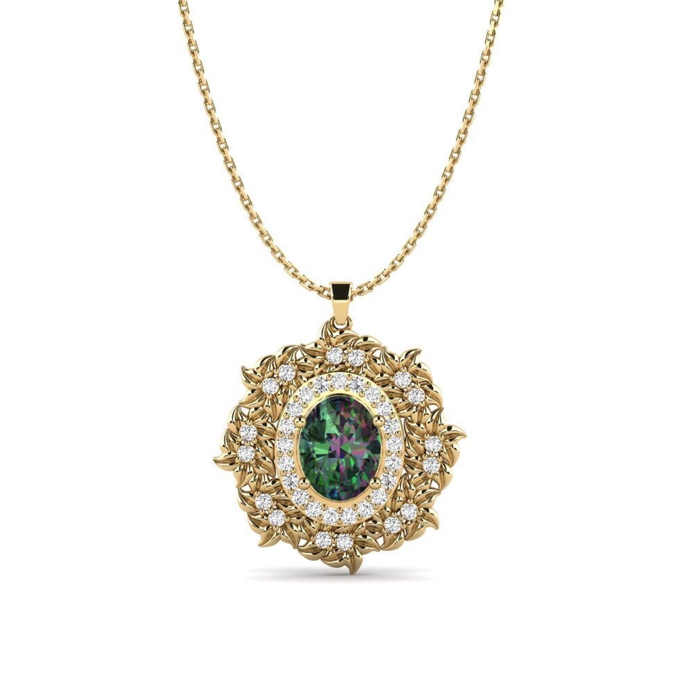 Mystic Topaz Women's Pendant Zamina