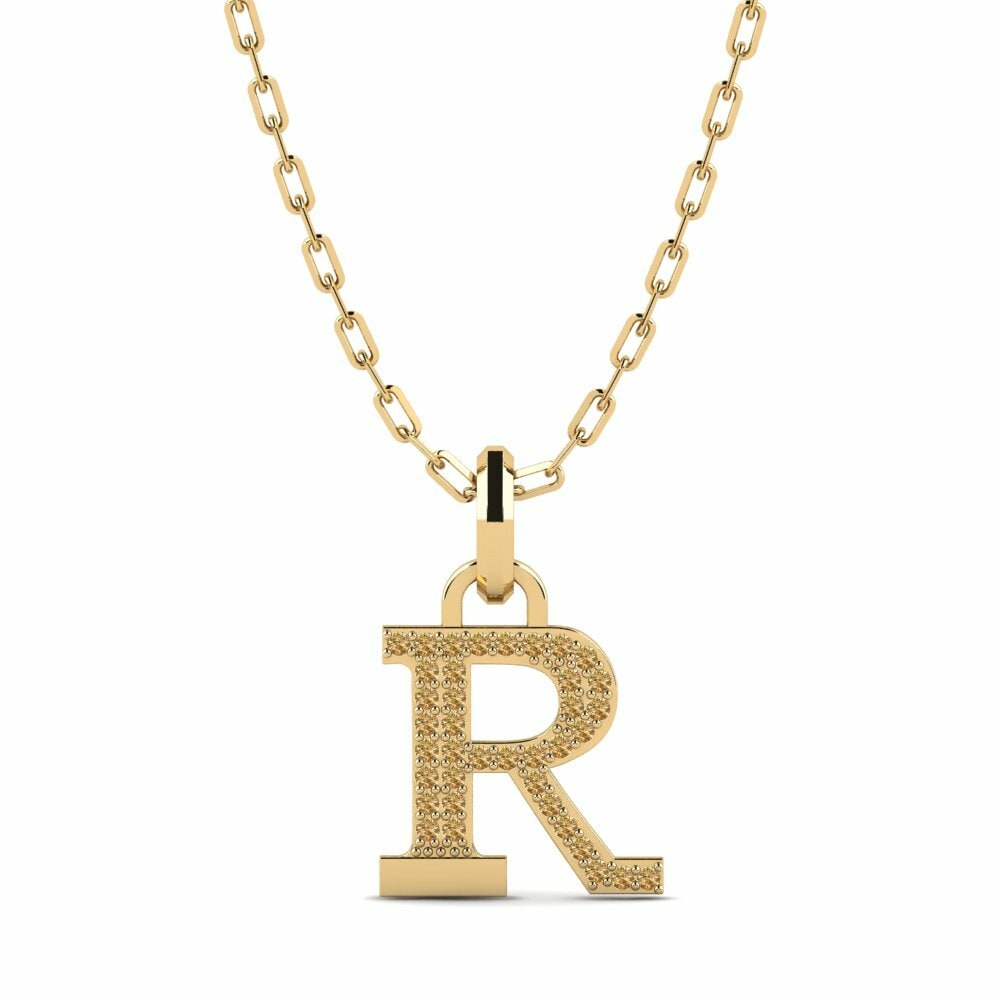 Diamante Marrone Ciondolo da uomo Aisne - R