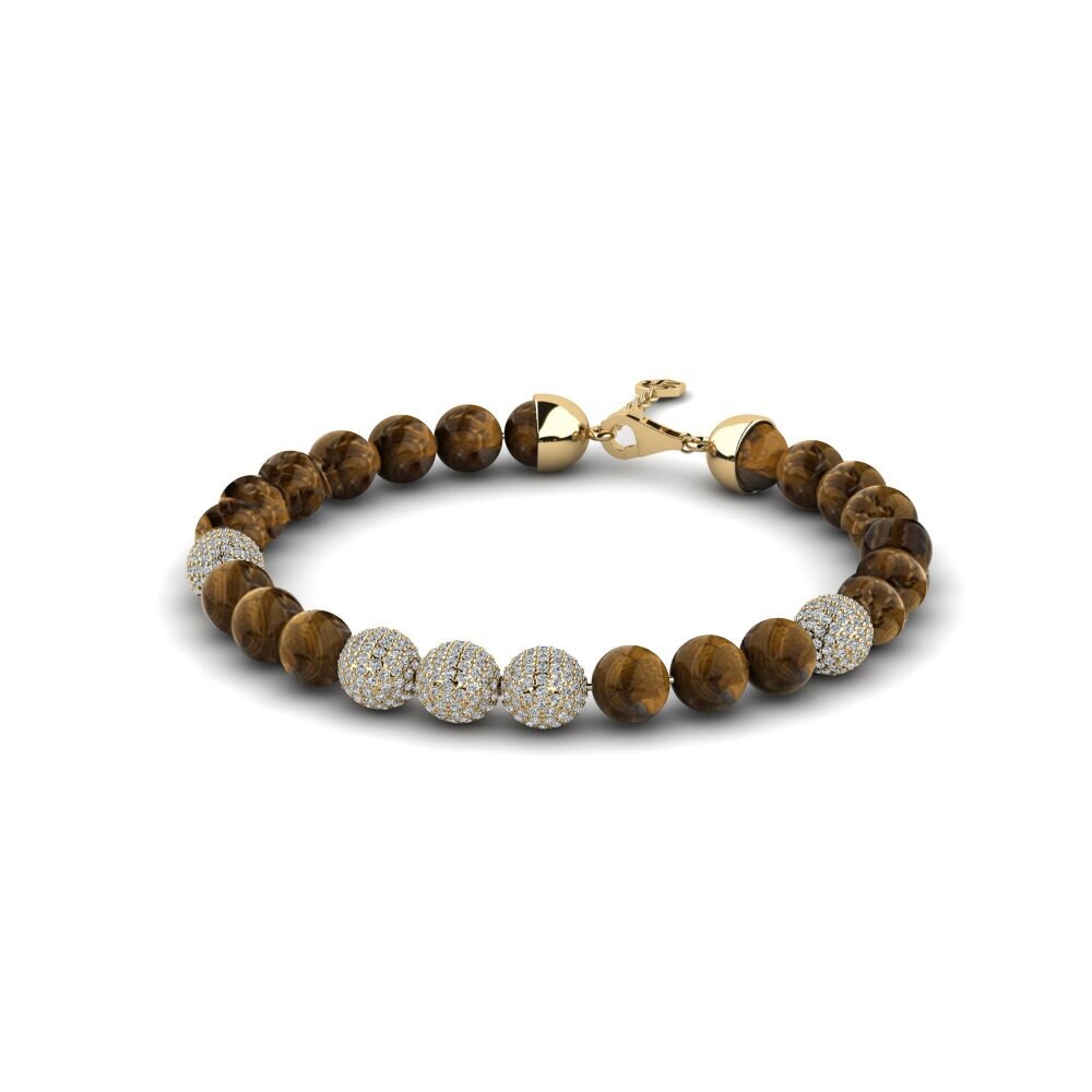 Zircônia Pulseira masculina Albarine
