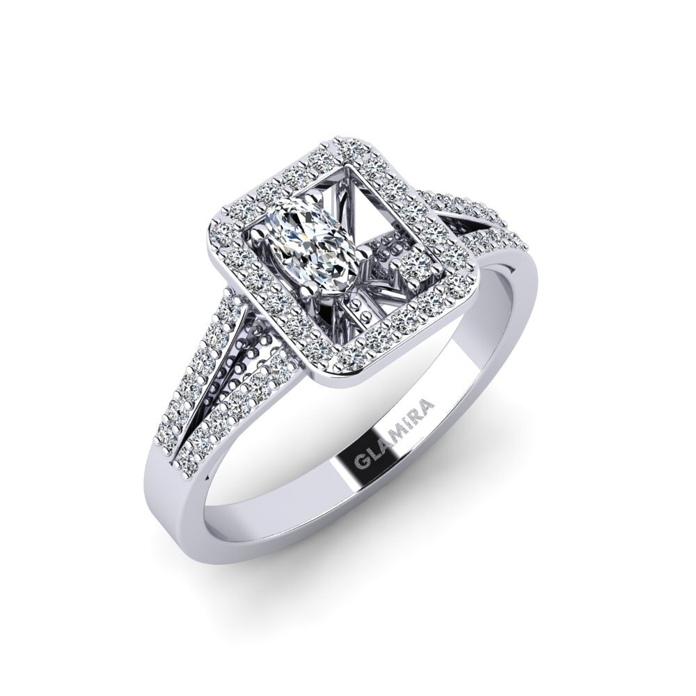950 Palladium Engagement Ring Apterwa
