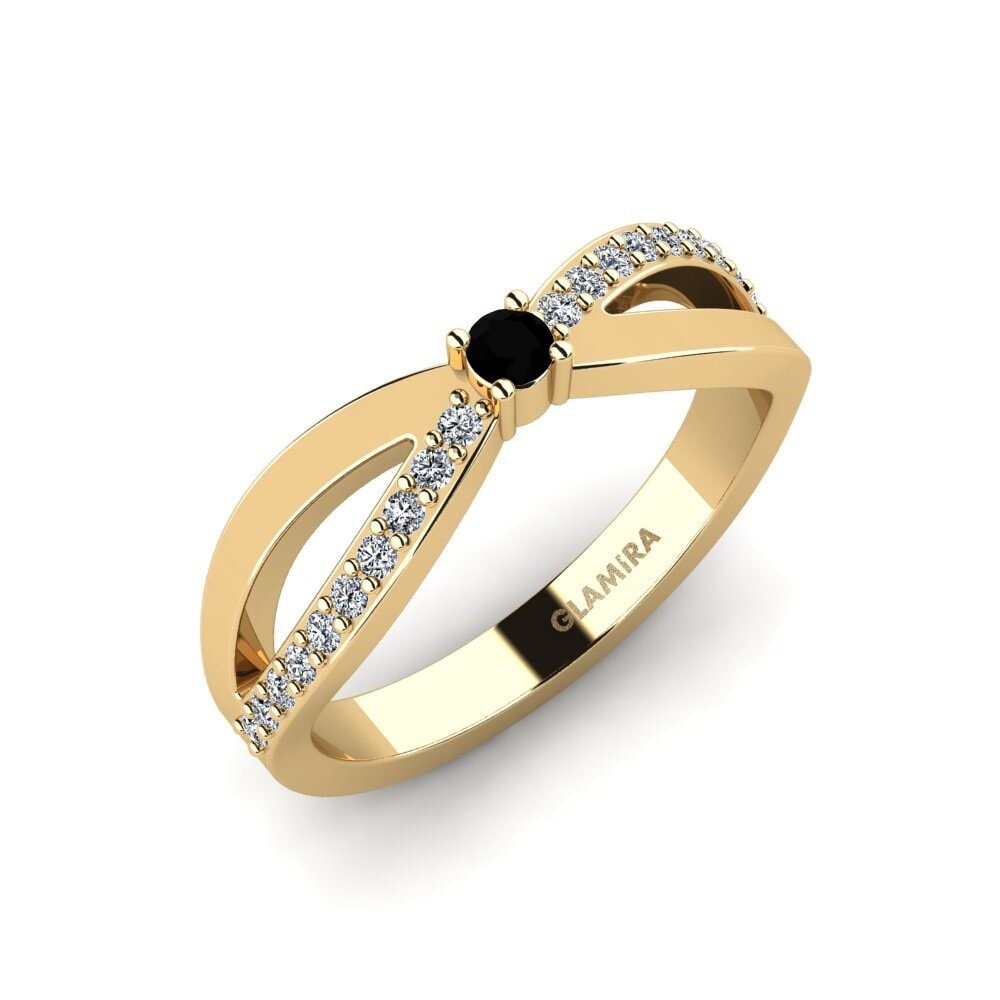 Black Diamond Engagement Ring Bedarrides