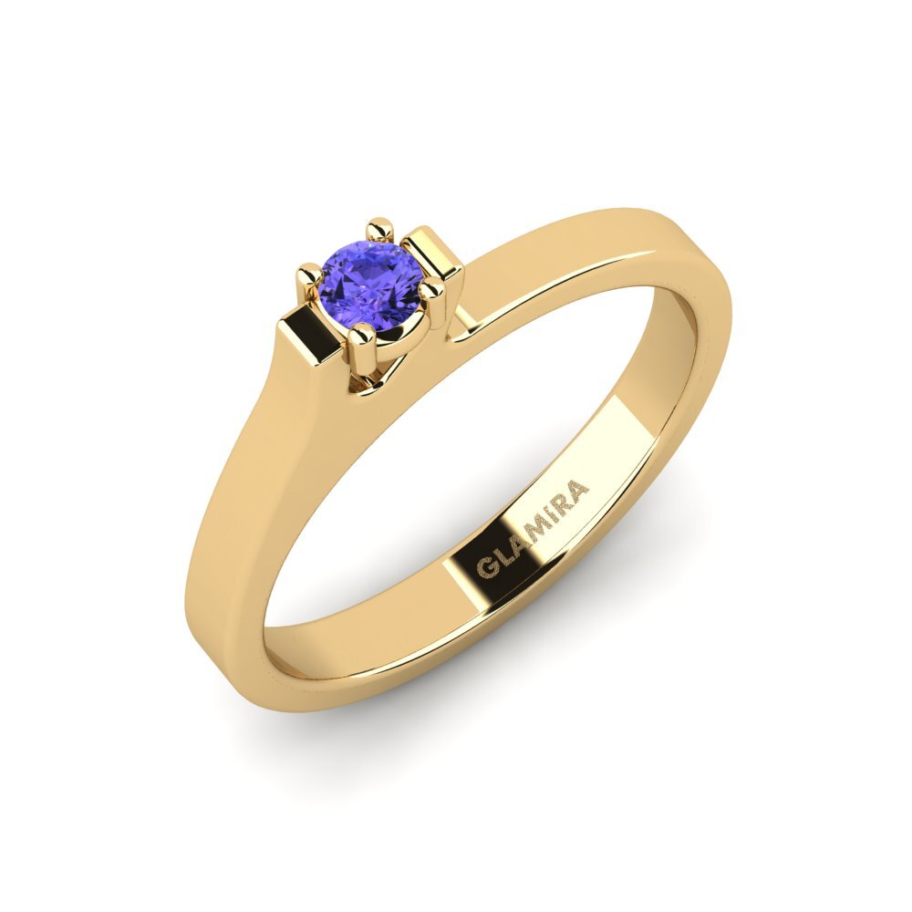 Tanzanite Bague de fiançailles Ecgell
