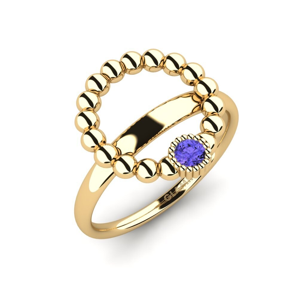 Tanzanite Bague de fiançailles Endsulda