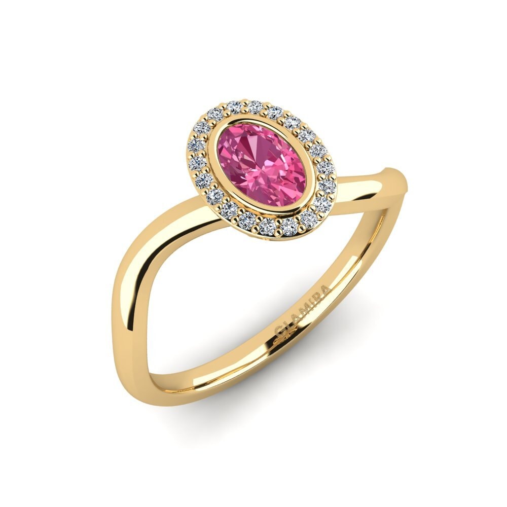 Pink Tourmaline Engagement Ring Fagutimes