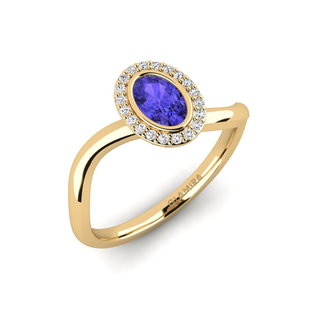 Tanzanite Bague de fiançailles Fagutimes