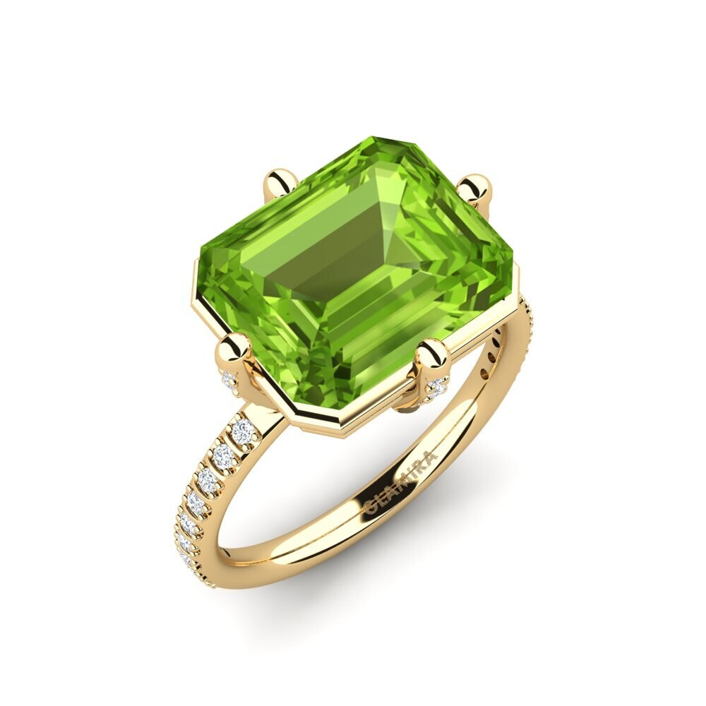 Peridot Engagement Ring Odincxb