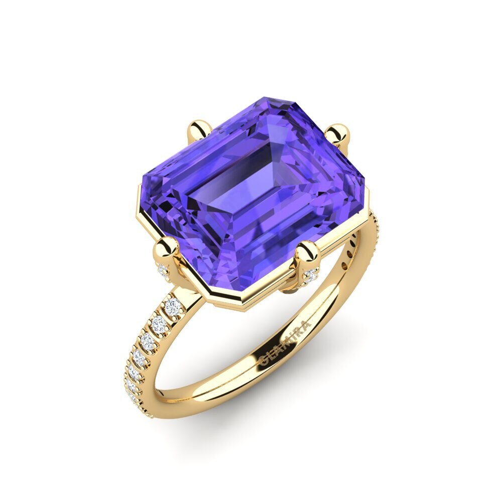 Tanzanite Engagement Ring Odincxb