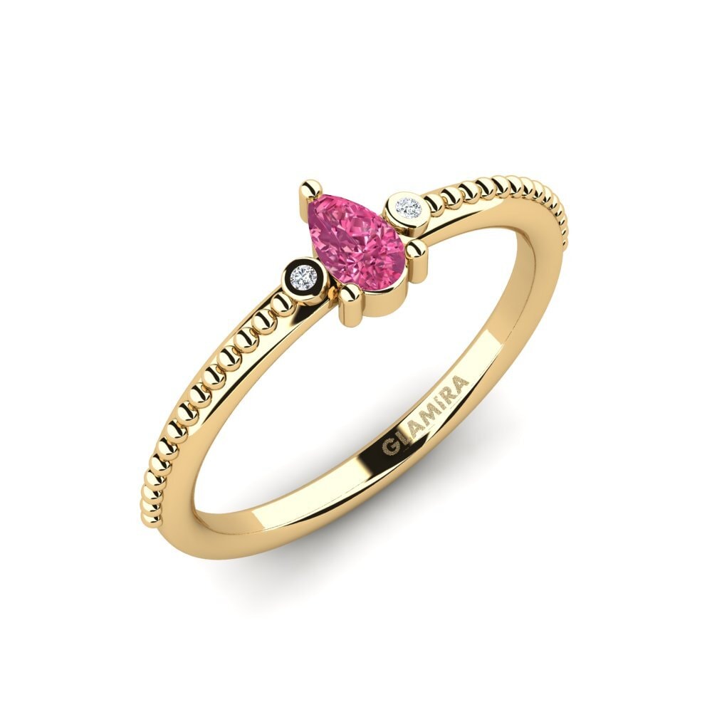 Pink Tourmaline Engagement Ring Revva