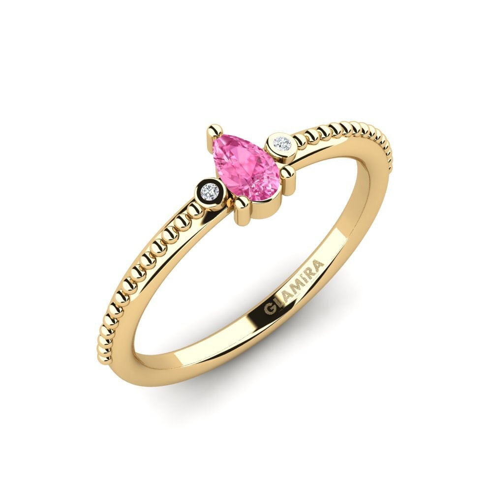 Pink Sapphire Engagement Ring Revva