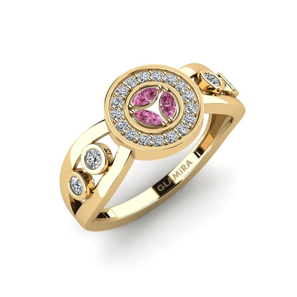 Marquise Rhodolite Garnet Engagement Ring Searibos