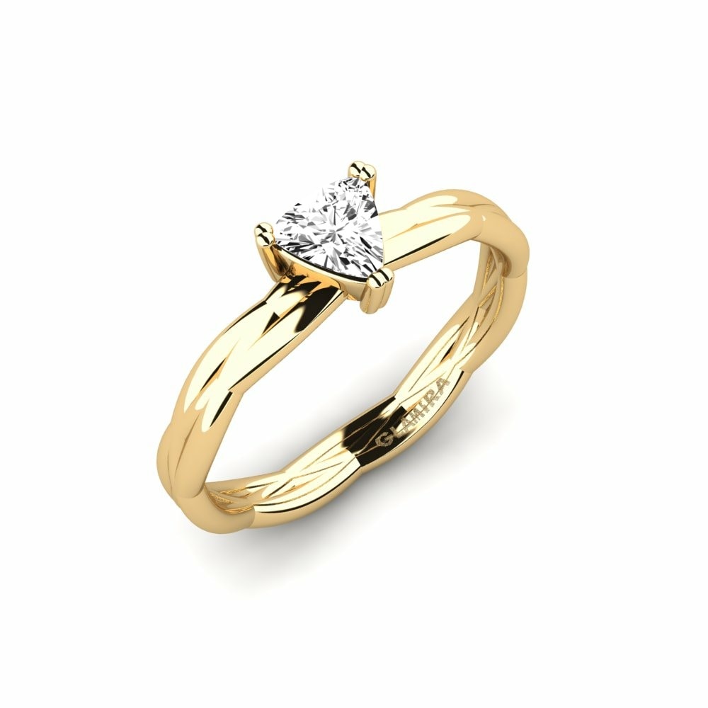 Classic Solitaire Engagement Ring Tribnys