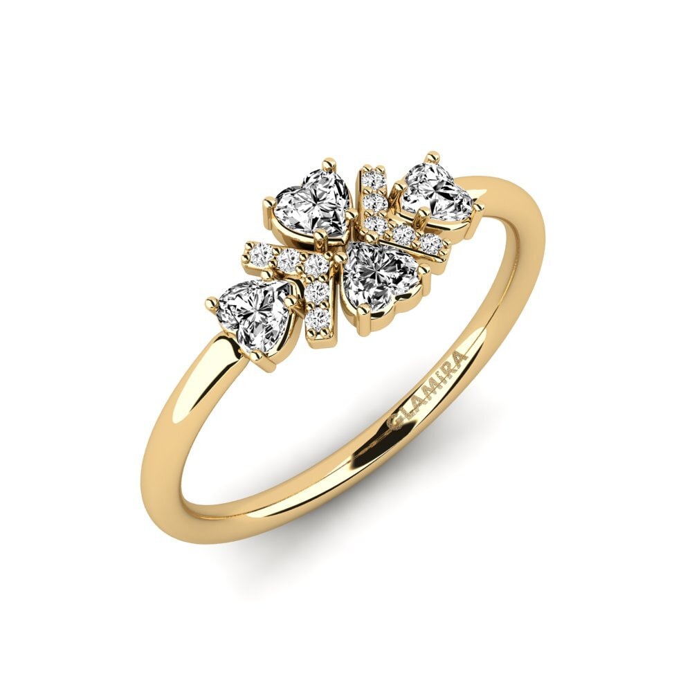 Moissanite Bague de fiançailles Lorial