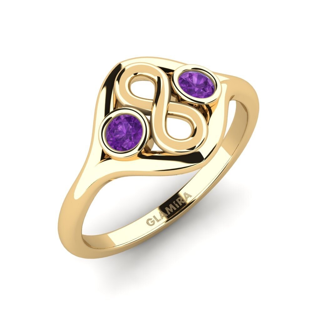 Amethyst Engagement Ring Ociramma