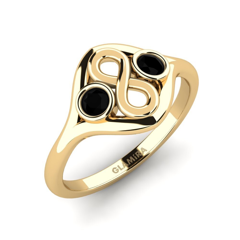 Black Diamond Engagement Ring Ociramma