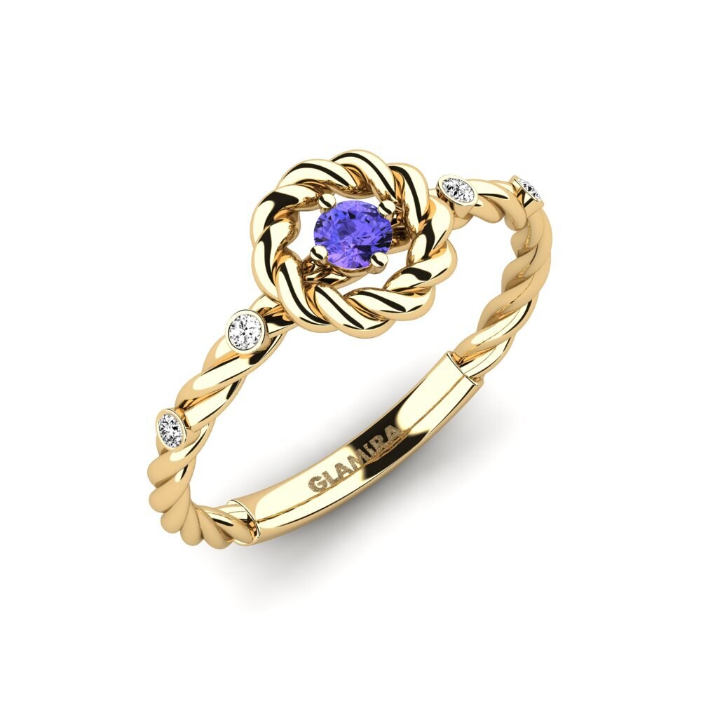 Tanzanite Bague de fiançailles Rapertur