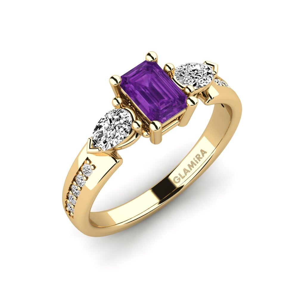 Amethyst Engagement Ring Razuzzl