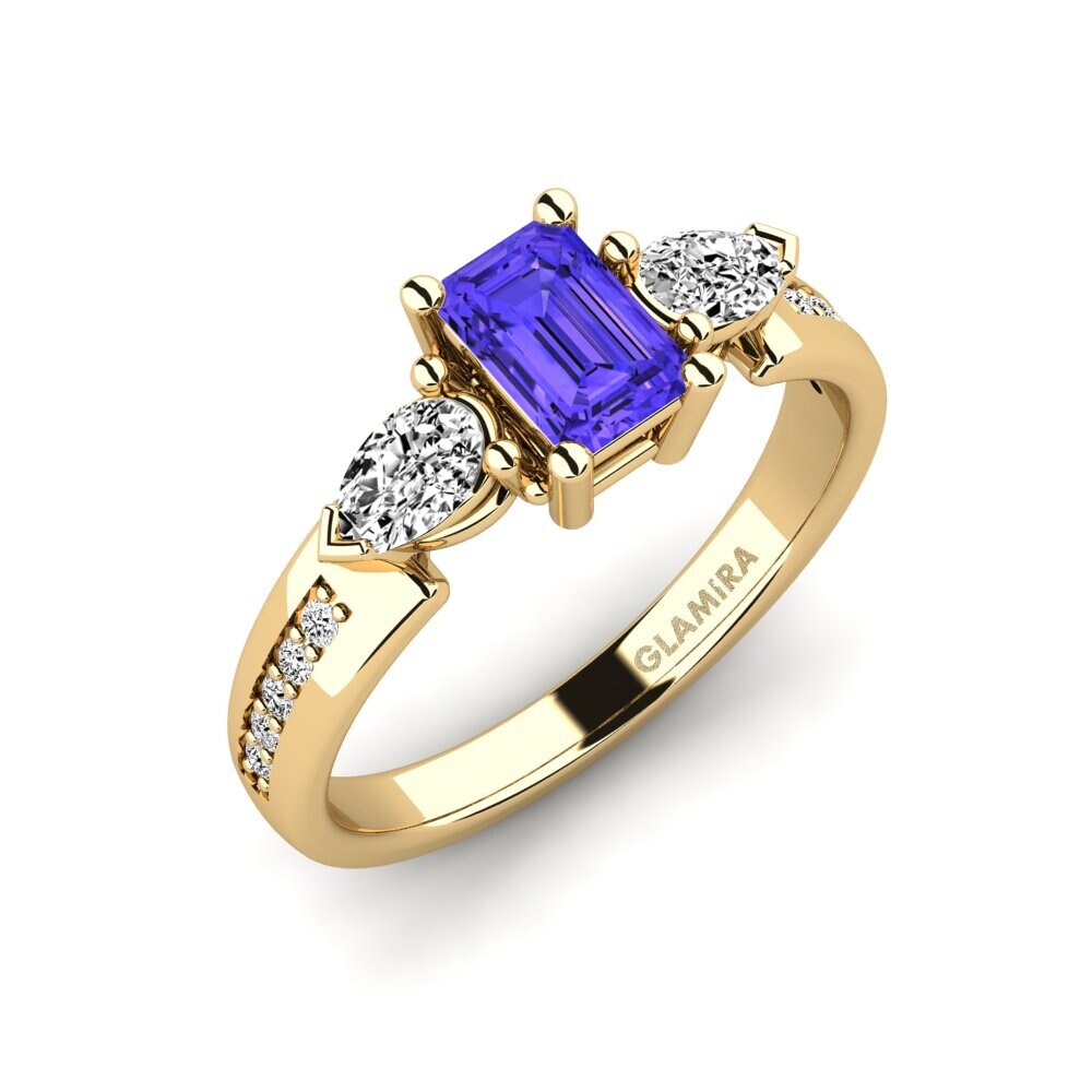 Tanzanita Anillo de compromiso Razuzzl
