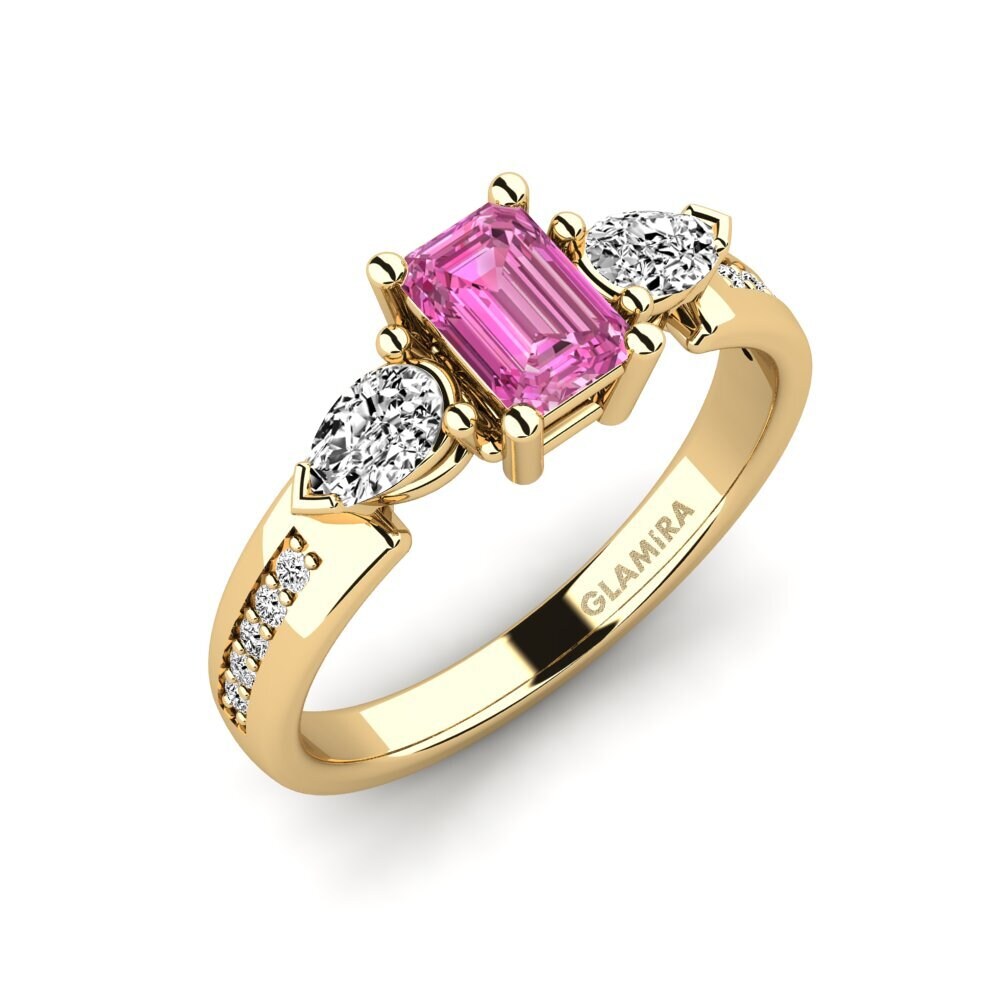 Pink Topaz Engagement Ring Razuzzl