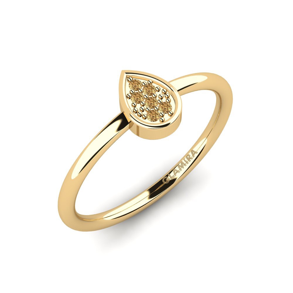 Brown Diamond Engagement Ring Roneld
