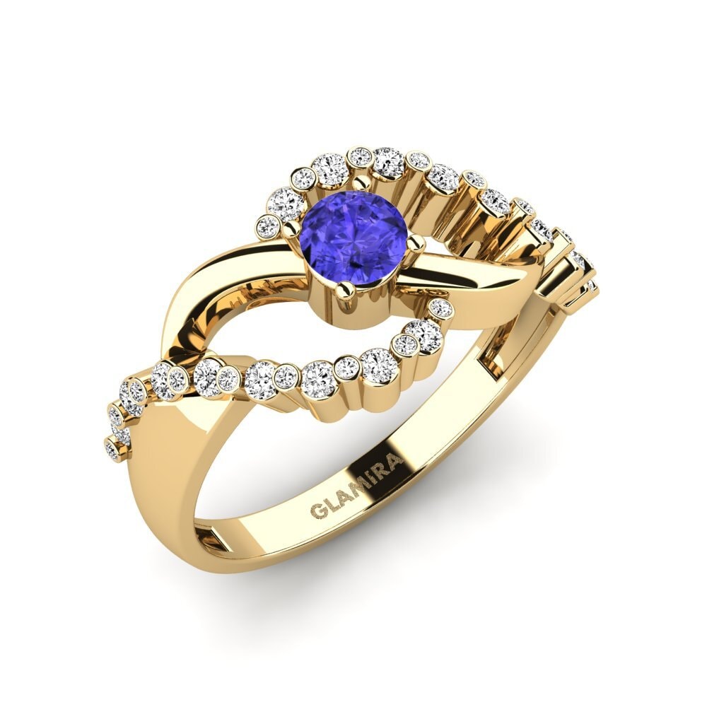 Tanzanita Anillo de compromiso Rowit