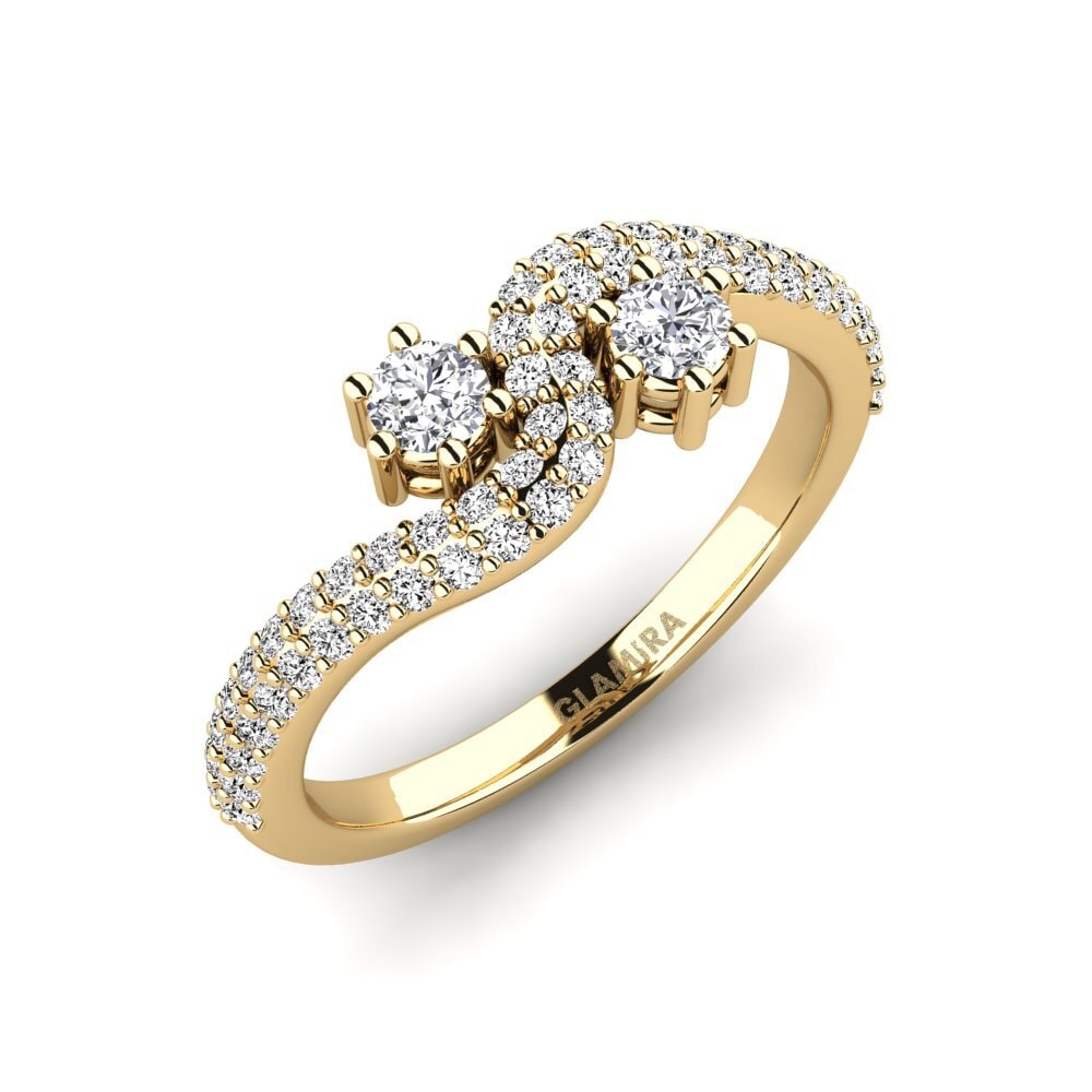 Moissanite Bague de fiançailles Tyrahl