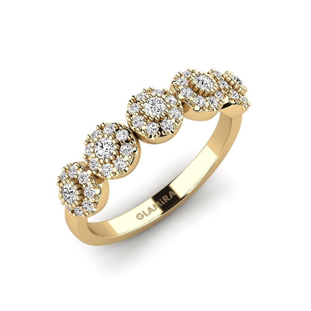 Moissanite Bague de fiançailles Ufficio