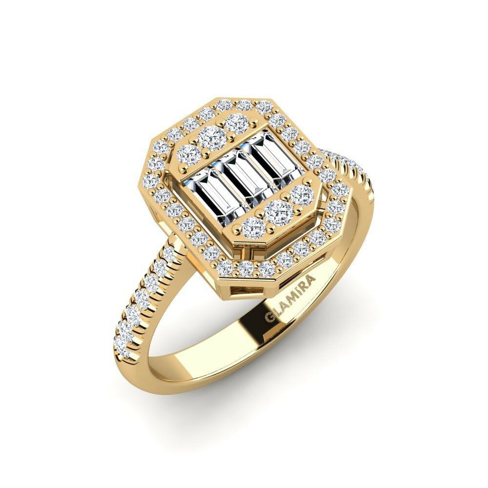 Baguette Engagement Ring Urfa